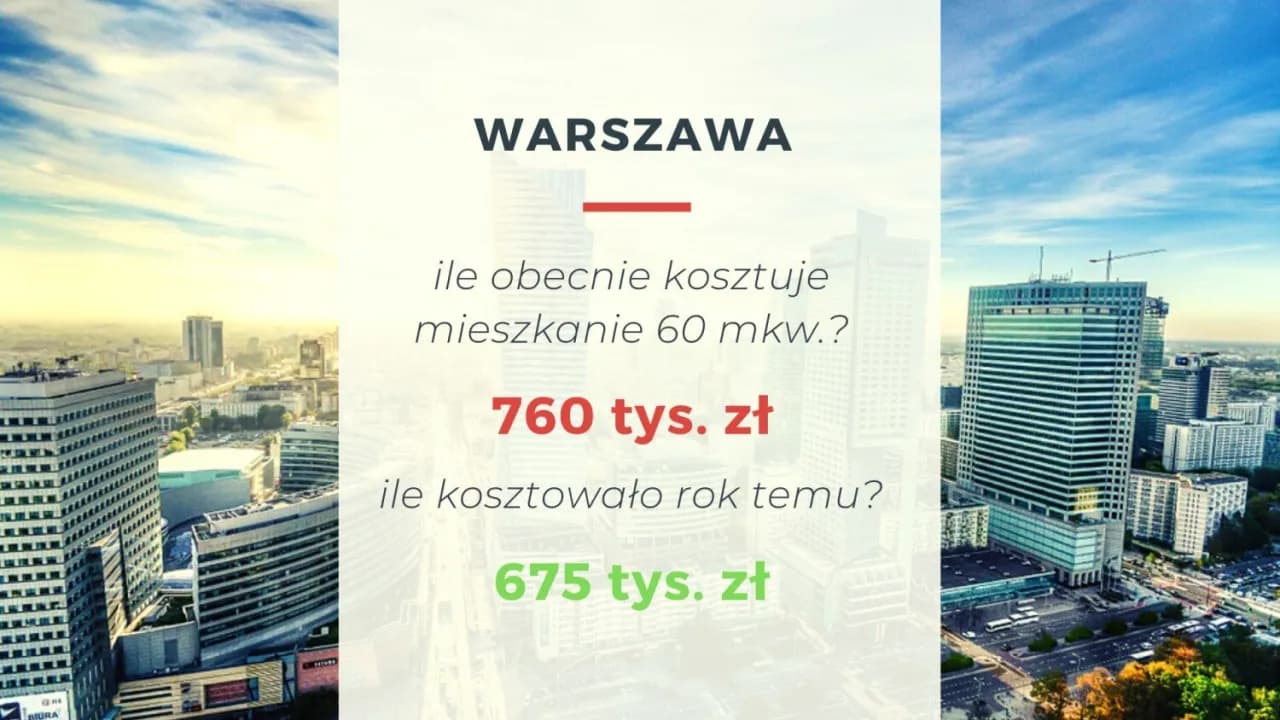 Ile kosztuje metr mieszkania w Warszawie? Ceny, które zaskoczą Ile kosztuje metr mieszkania w Warszawie? Ceny, które zaskoczą