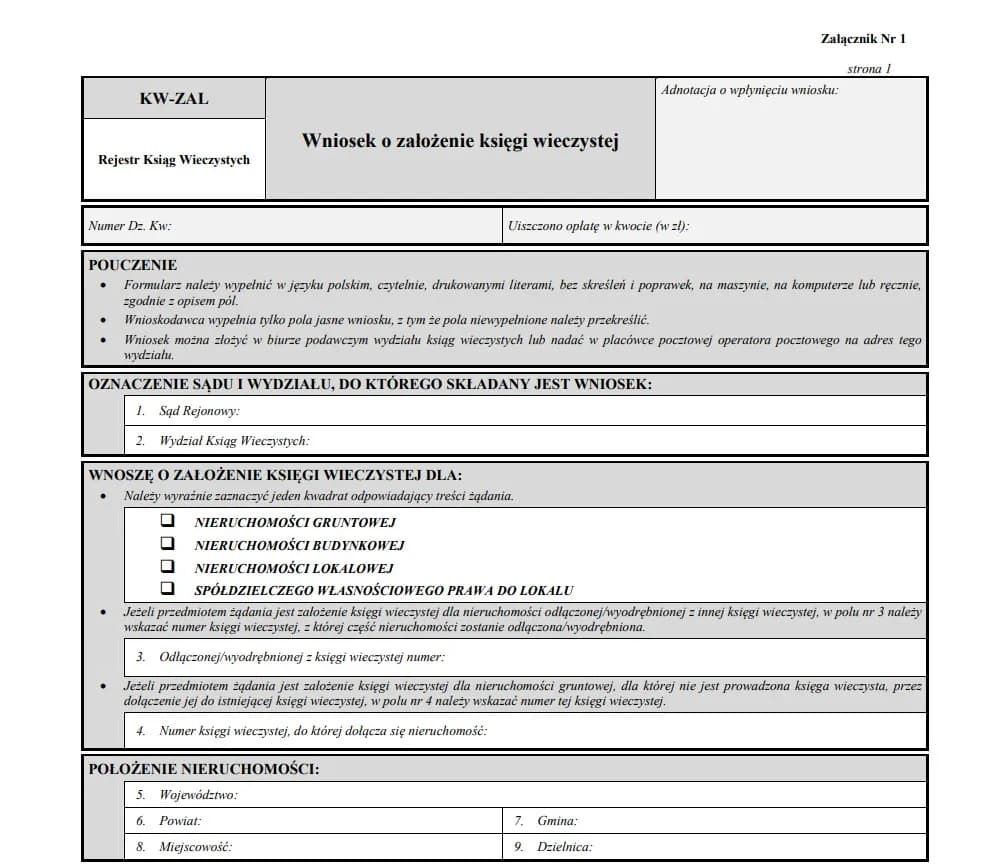 Jak założyć księgę wieczystą na mieszkanie spółdzielcze własnościowe - krok po kroku Jak założyć księgę wieczystą na mieszkanie spółdzielcze własnościowe - krok po kroku